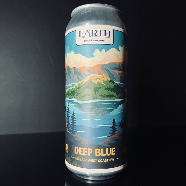 Earth Beer, Deep Blue: West Coast IPA, 500ml