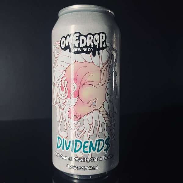 One Drop Brewing Co. Dividends: Oat Cream IPA, 440ml