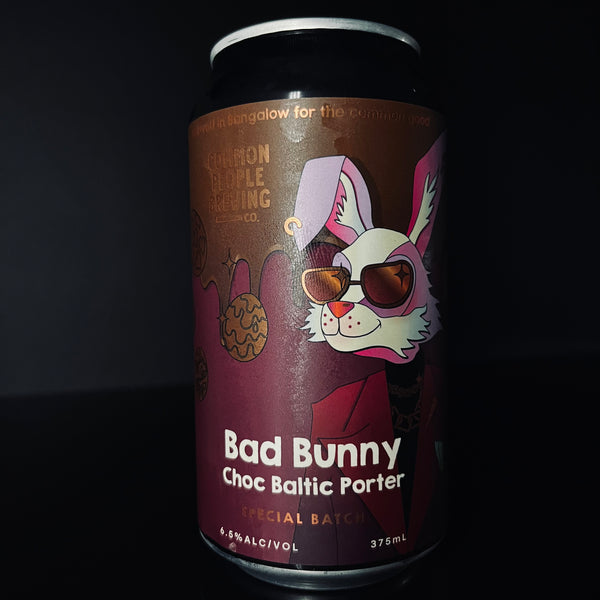 Common People, Bad Bunny: Choc Baltic Porter, 375ml