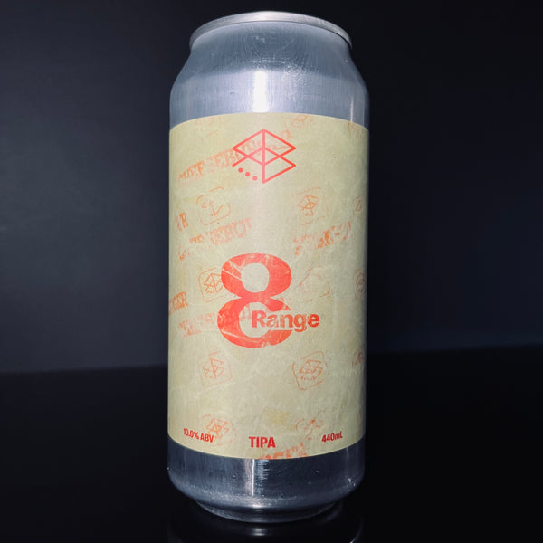 Range Brewing, RB8 Burger: Hazy TIPA, 440ml