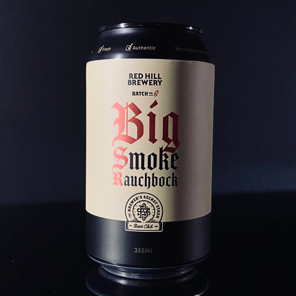 Red Hill Brewery, Big Smoke, 355ml