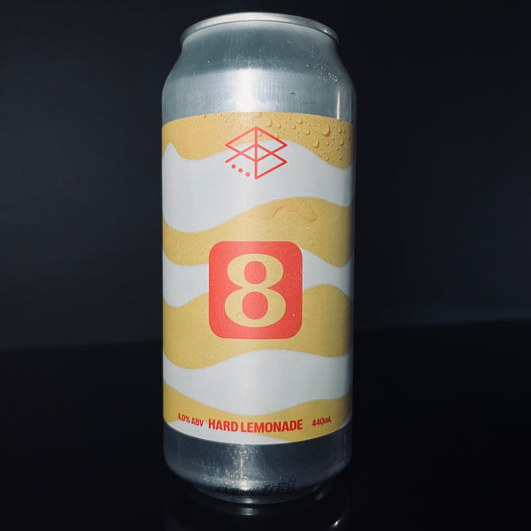 Range Brewing, RB8 Soda: Hard Lemonade, 440ml