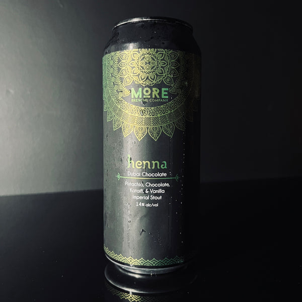 MoRE Brewing, Henna: Dubai Chocolate Imperial Stout, 473ml
