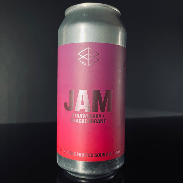 Range Brewing, JAM Strawbemlrry + Blackcurrant Sour, 440ml