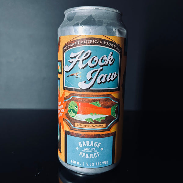 Garage Project, Hook Jaw: American Brown IPA, 440ml