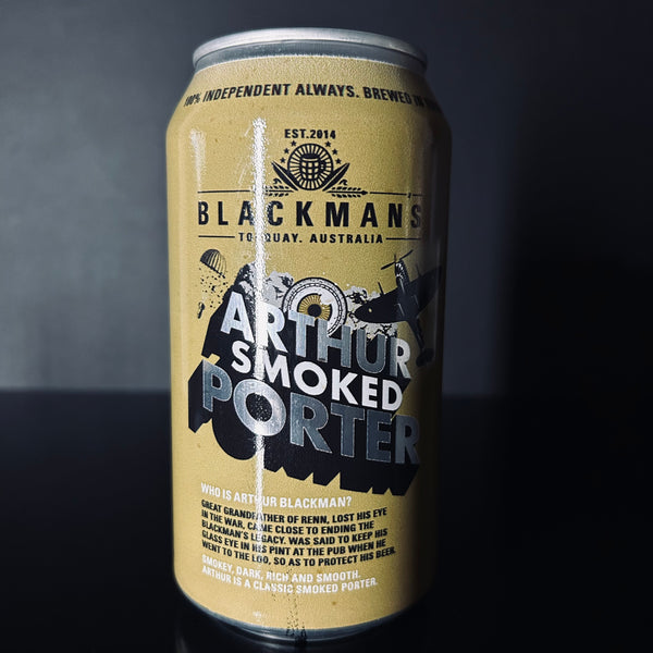 Blackman's Brewery, Arthur - Smoked Porter, 375ml