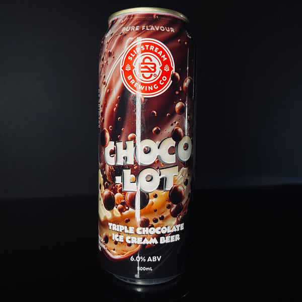 Slipstream Brewing Company, CHOCO-LOT Triple Chocolate Ice Cream Beer: Stout, 500ml