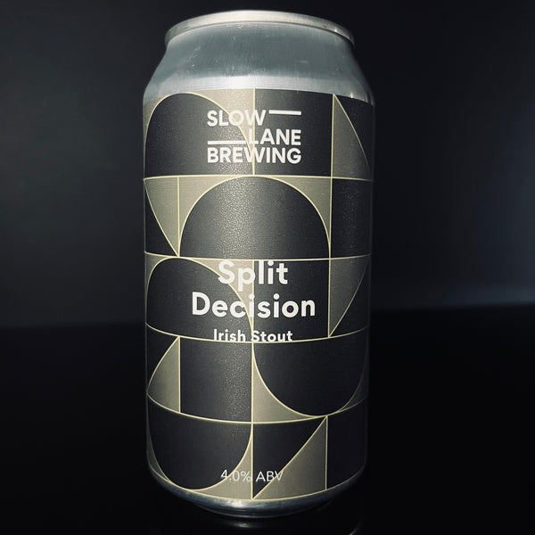Slow Lane Brewing, Split Decision: Irish Stout, 375ml