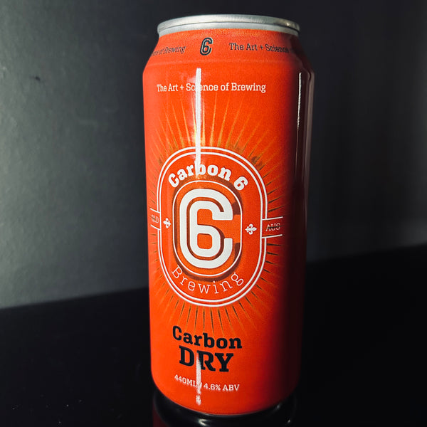 Carbon 6 Brewing, Carbon Dry: Lager - Pale, 440ml