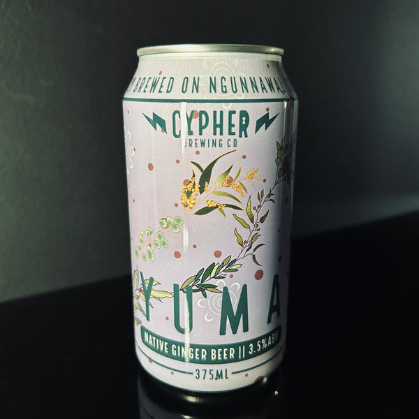 Cypher Brewing Co. Yuma! Native Ginger Beer, 440ml
