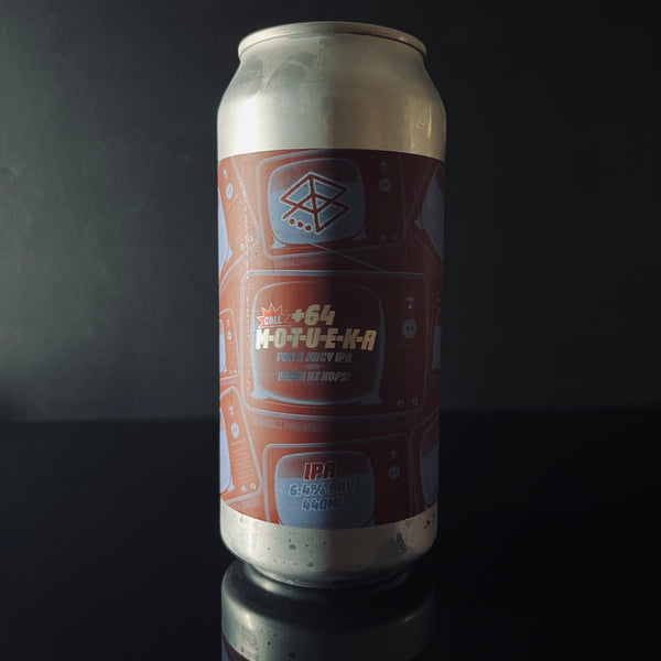 Range Brewing, +64 M-O-T-U-E-K-A: Hazy IPA, 440ml