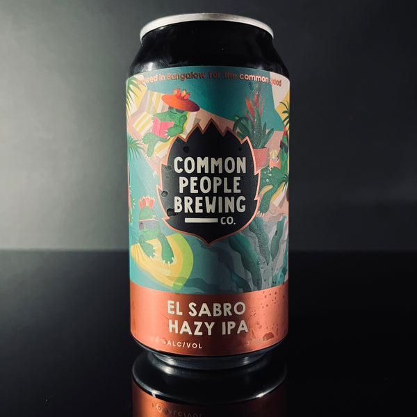 Common People Brewing Co., El Sabro Hazy IPA, 375ml