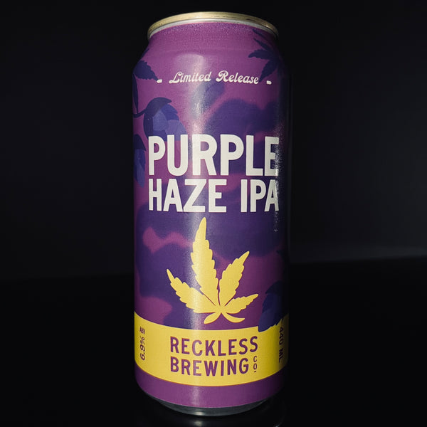 Reckless Brewing Co. Purple Haze IPA, 440ml
