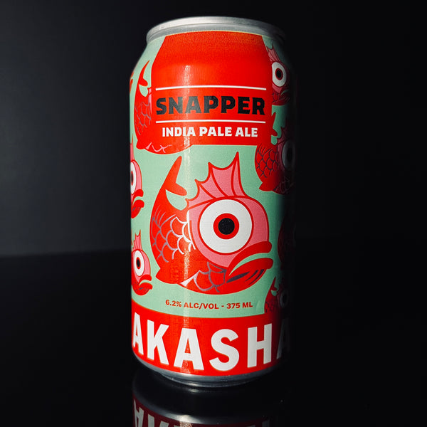 Akasha Brewing Company, Snapper West Coast IPA, 375ml