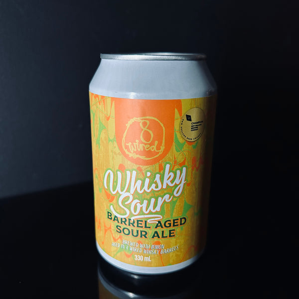 8 Wired, Whisky Sour, 330ml