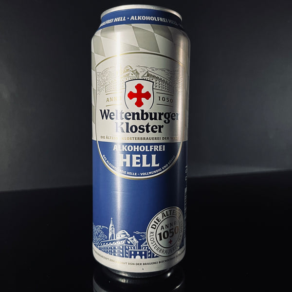 Klosterbrauerei Weltenburg, Weltenburger Kloster Alkoholfrei Hell, 500ml