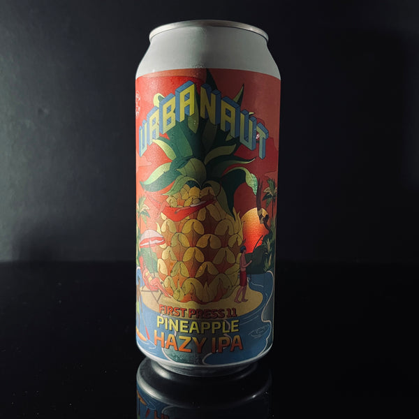 Urbanaut, First Press 11: Pineapple Hazy IPA, 440ml