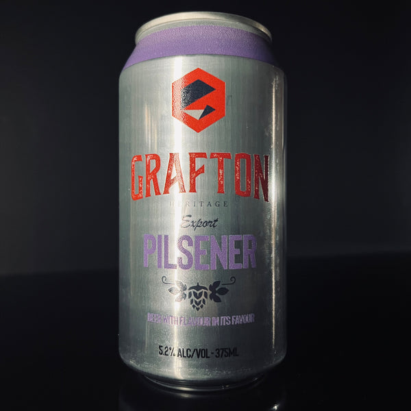 Grafton Brewing Co., Export Pilsener: Pilsner, 375ml