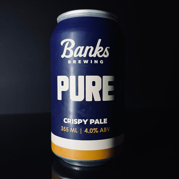 Banks Brewing, Pure Crispy: Pale Ale, 355ml