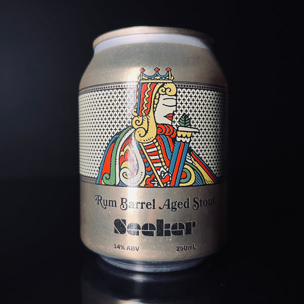 Seeker Brewing, Art of Flight Royalty: Rum BA Imperial Stout, 250ml