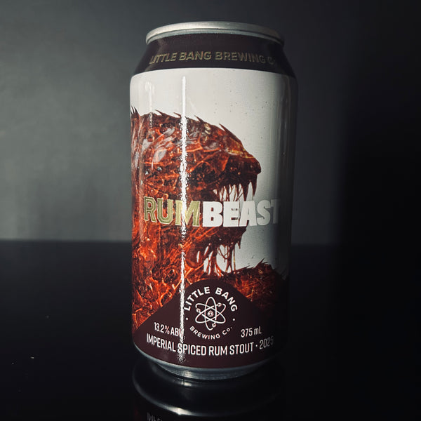 Little Bang Brewing Co. Rumbeast: Rum BA Imperial Stout, 375ml