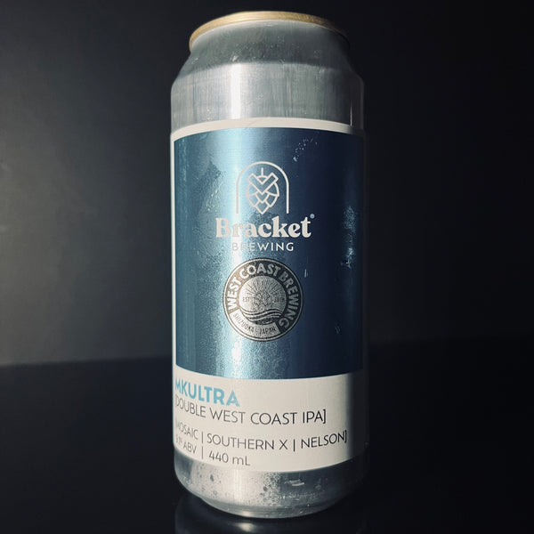 Bracket x West Coast, MKUltra: Double West Coast IPA, 440ml