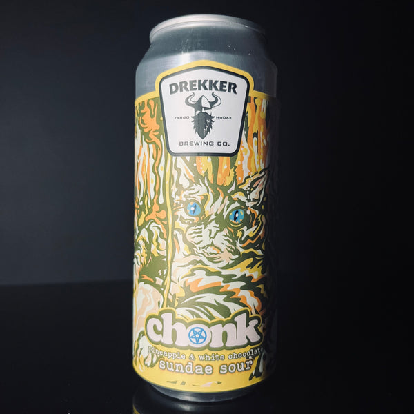 Drekker Brewing, CHONK: Pineapple White Chocolate: Smoothie Sour, 473ml