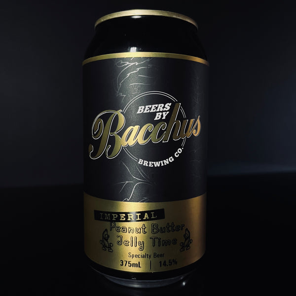 Bacchus Brewing Co., Imperial Peanut Butter Jelly Time: Stout, 375ml