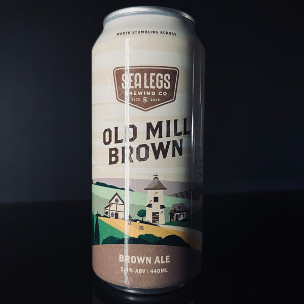 Sea Legs Brewing Co. Old Mill Brown: Brown Ale, 440ml