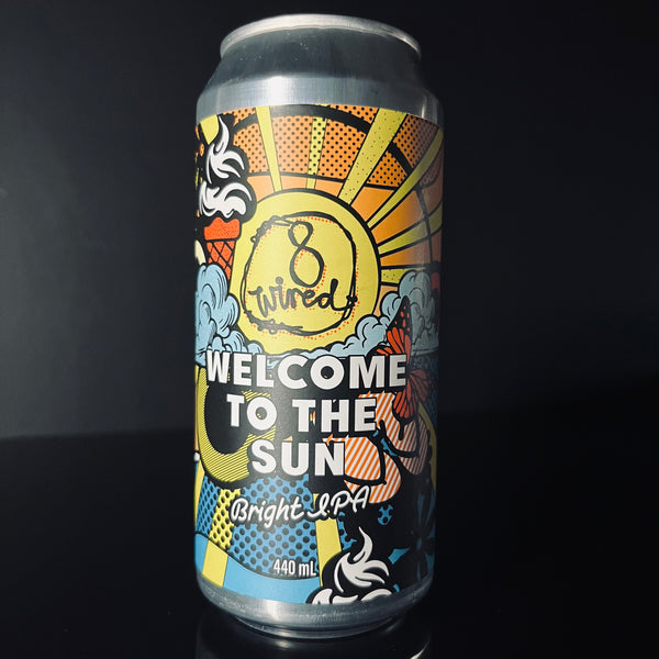8 Wired, Welcome Sun: Bright IPA, 440ml