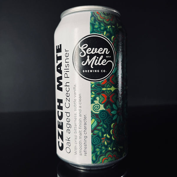 Seven Mile Brewing Co., Czech Mate: Barrel Aged Pilsner, 375ml
