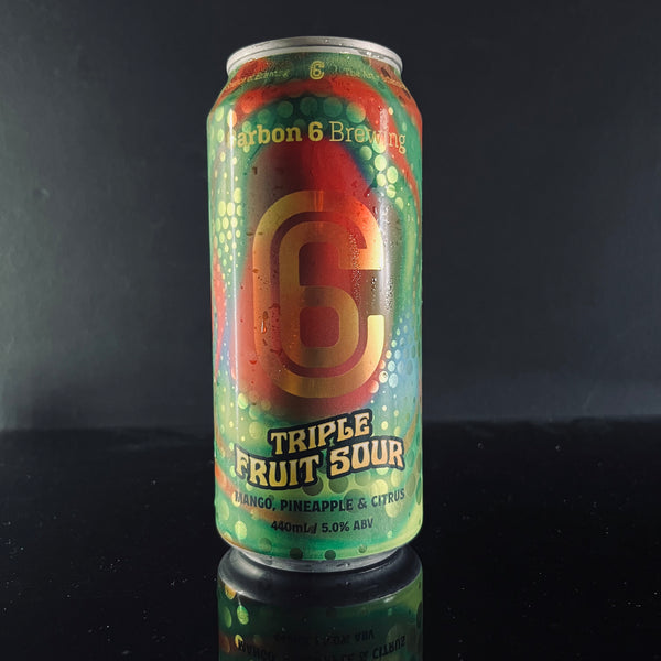 Carbon 6 Brewing, Triple Fruit Sour: Mango Pineapple Citrus, 440ml