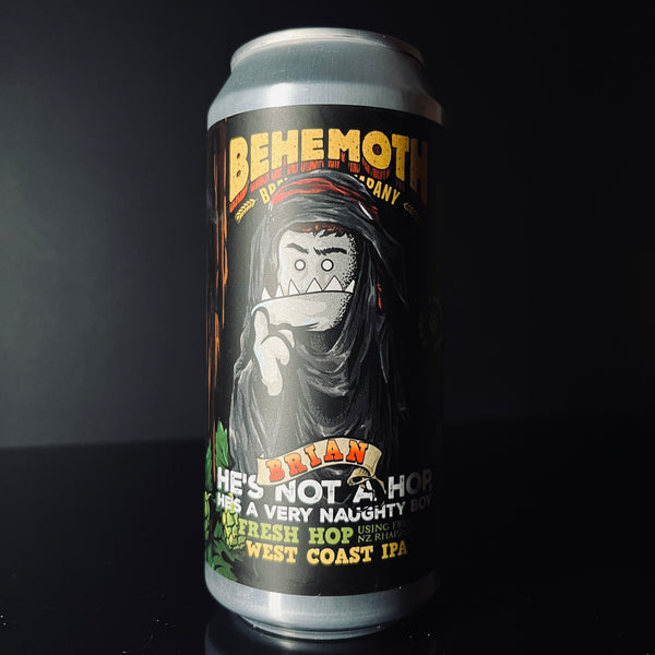 Behemoth Brewing Co. Brian He's Not a Hop, He's a Very Naughty Boy: Fresh Hop WCIPA, 440ml