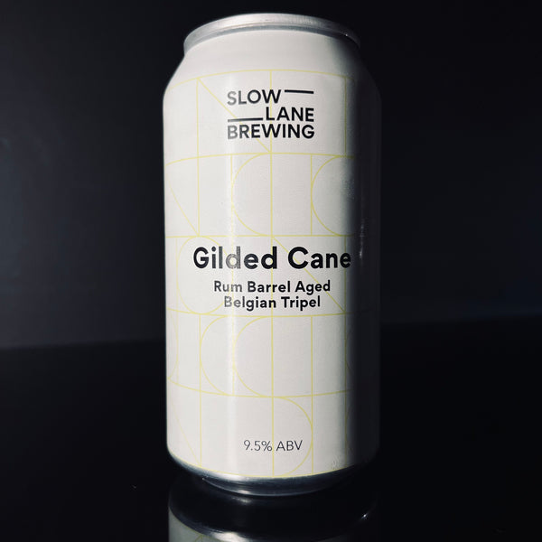 Slow Lane Brewing, Gilded Cane: Rum BA Tripel, 375ml
