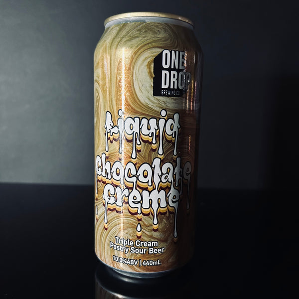 One Drop Brewing Co. Liquid Chocolate Creme: Triple Cream Pastry Sour, 440ml