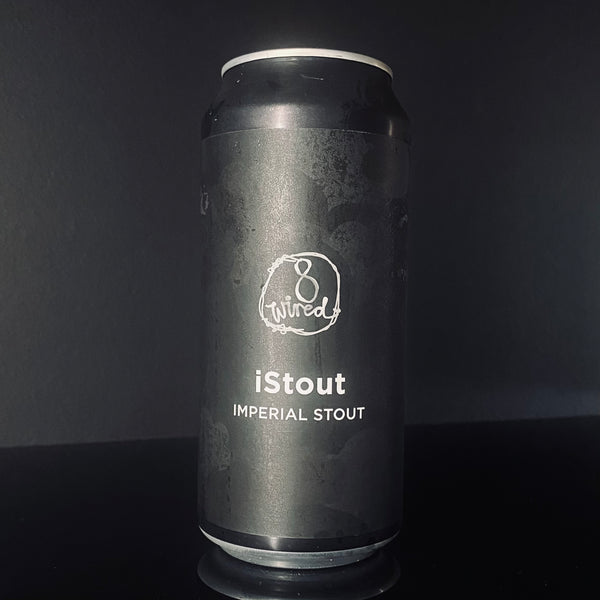 8 Wired Brewing, iStout Imperial Stout, 440ml