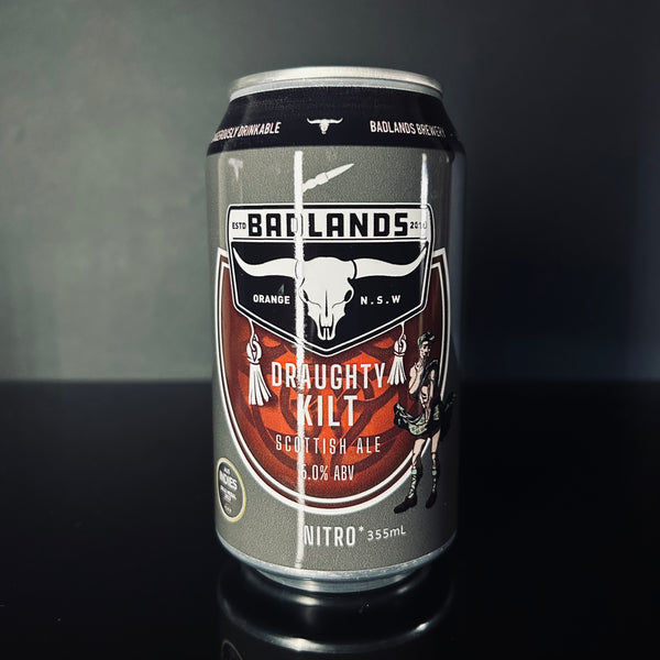 Badlands Brewery, Kilt - Scottish Ale, 355ml