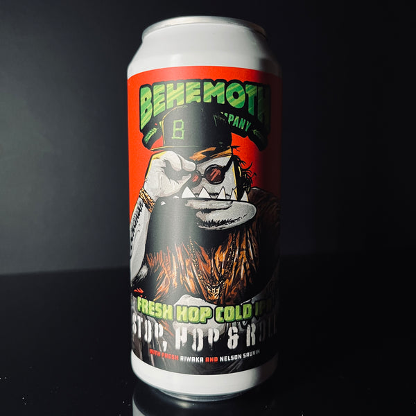 Behemoth Brewing Co. Stop Hop & Roll: Fresh Hop Cold IPA, 440ml