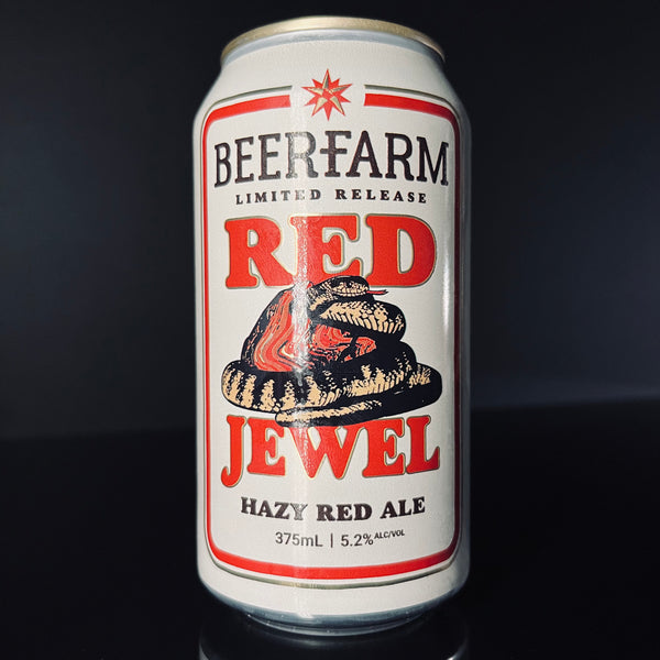 Beerfarm, Red Jewel, Hazy Red Ale, 375ml