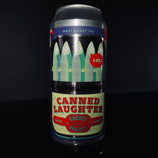 Garage Project, Canned Laughter: West Coast IPA, 440ml