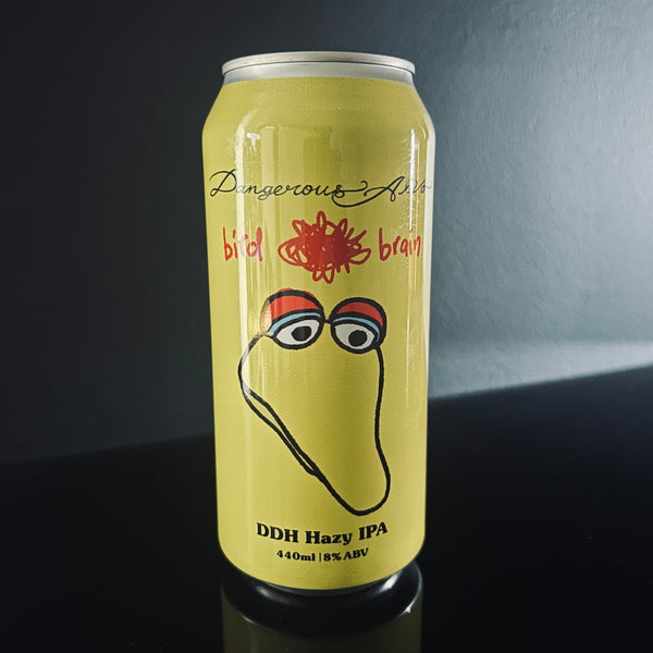 Dangerous Ales, Bird Brain: DDH Hazy IPA, 440ml