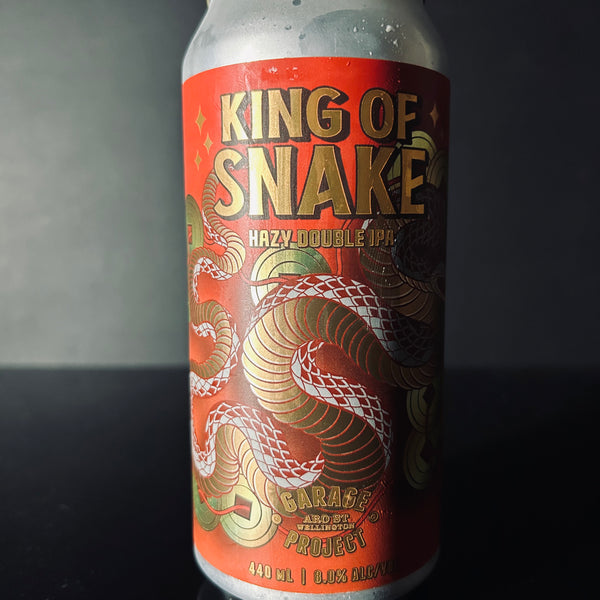 Garage Project, King of Snake: Hazy DIPA, 440ml