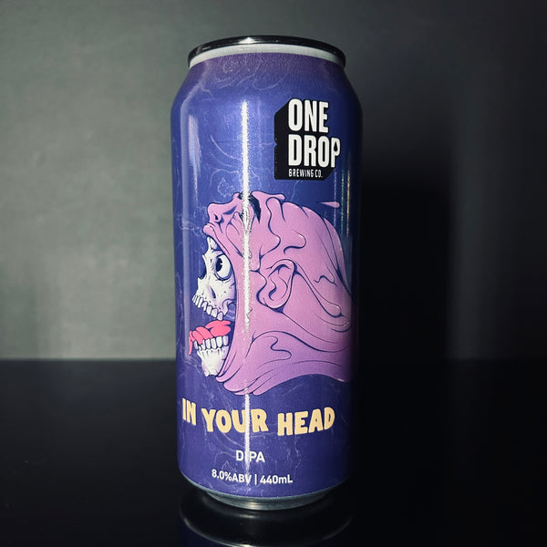 One Drop Brewing Co. In Your Head: DDH DIPA, 440ml
