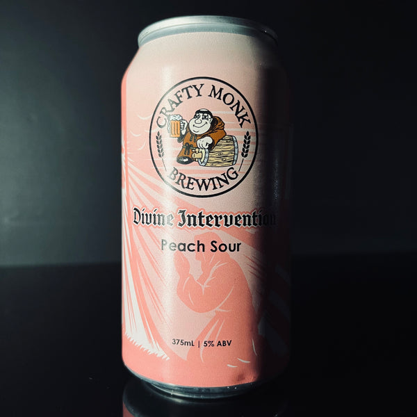 Crafty Monk Brewing, Peach Sour, 375ml