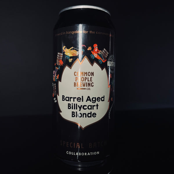 Common People Brewing Co. Barrel Aged Billycart Blonde, 440ml