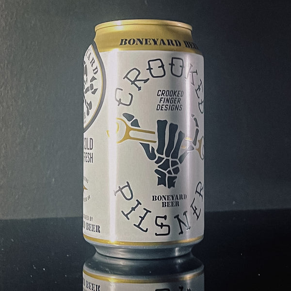 Boneyard Beer, Crooked Pilsner, 355ml