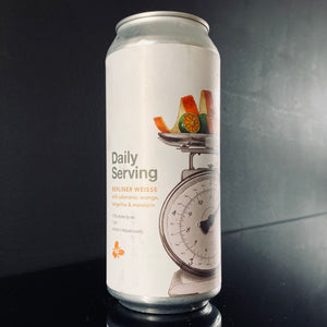 A can of Trillium Brewing Company, Daily Serving: Calamansi, Orange, Tangerine, Mandarin, 473ml from My Beer Dealer.