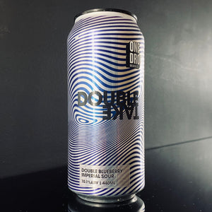 A can of One Drop Brewing Co., Double Take - Double Blueberry Imperial Sour, 440ml from My Beer Dealer.