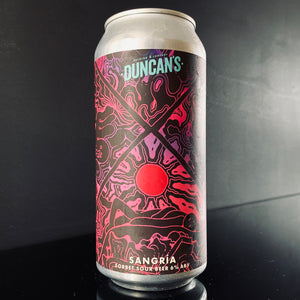 A can of Duncan's Brewing, Sangria Rojo, 440ml from My Beer Dealer.