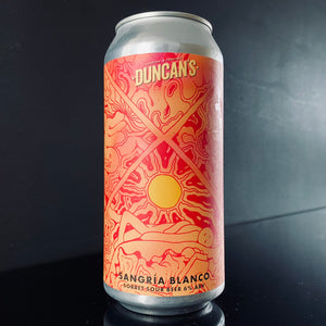 A can of Duncan's Brewing, Sangria Blanco, 440ml from My Beer Dealer.